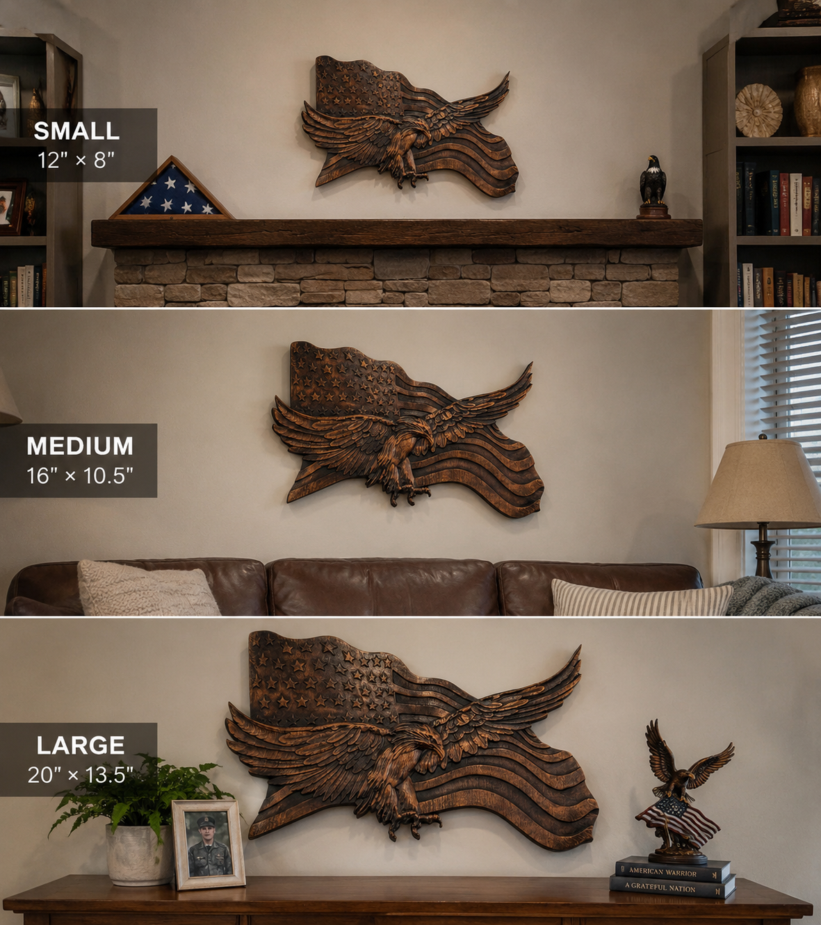Freedom's Flight – Handmade Wall Art