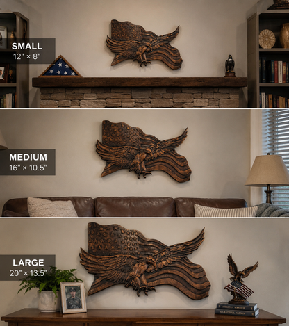 Freedom's Flight – Handmade Wall Art