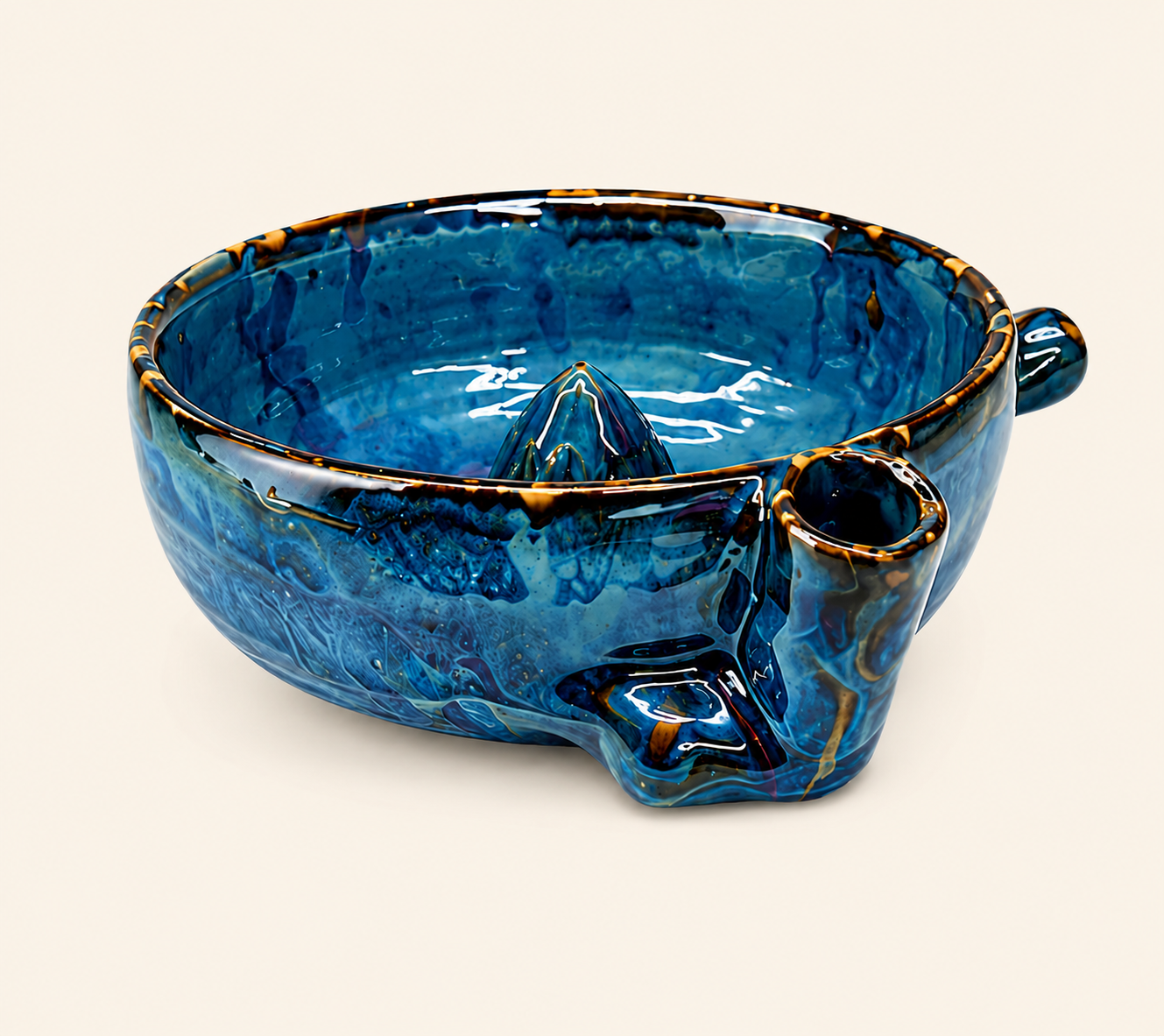 Teddys handmade berry bowl