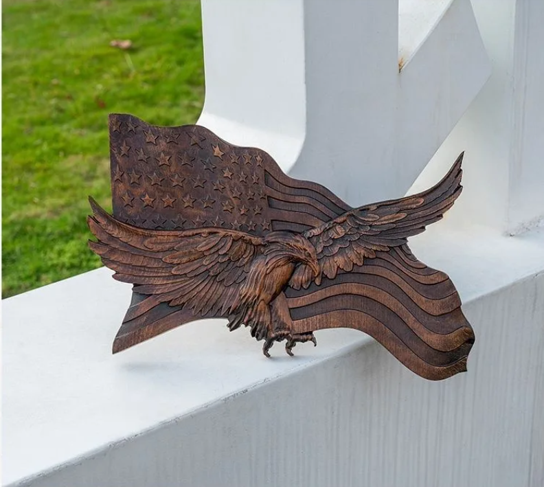Freedom's Flight – Handmade Wall Art