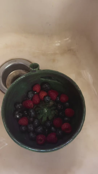 Teddys handmade berry bowl